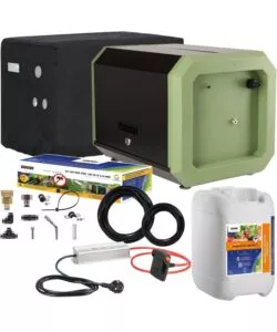 Kit nebulizzatore antizanzare Stocker Geyser "Pro Lite" con repellente "Etokraft" 5lt